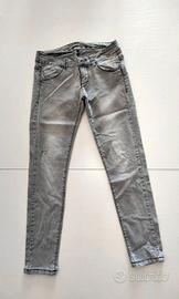 Pantalone Donna Jeans Aderente