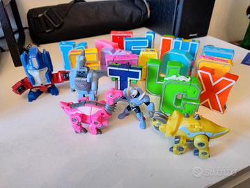 lotto LETTRABOT LETTREANIMAL