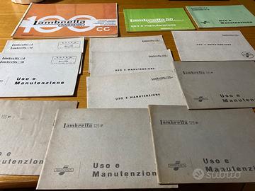 Libretti per vespa e lambretta