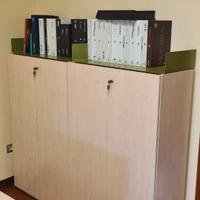 SCAFFALE UFFICIO CON ANTE - ARMADIO UFFICIO
