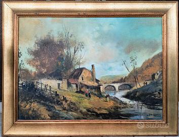 Quadro -Olio su Tela (Seconda metà del '900)