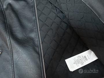 Giubbotto pelle nera Liu Jo