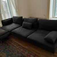 SÖDERHAMN Divano a 4 posti con chaise-longue,