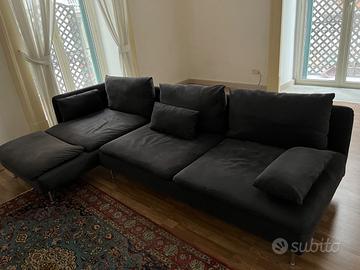 SÖDERHAMN Divano a 4 posti con chaise-longue,