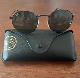 Ray-Ban RB3447 Round Metal G-15 Green – Nuovi