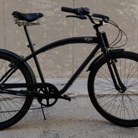 Bici Cafè Racer Unieuro colore nero