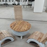 salottino da giardino 