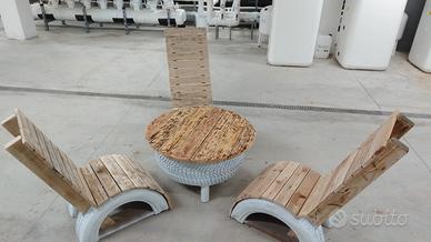 salottino da giardino 