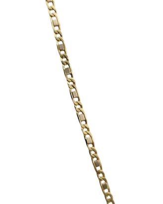 Collana da uomo in oro giallo, bianco e rosa 18Kt.