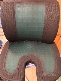 Cuscino e schienale memory