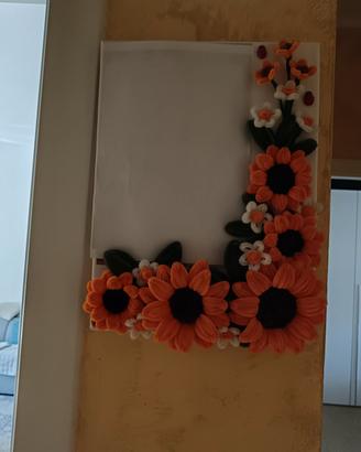 quadro con fiori di girasole 