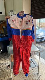 TUTA KART  TAL.52+2 PARACOSTALE +SCARTE 39+ GUANTI