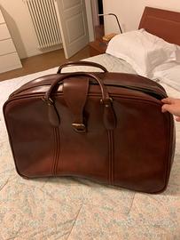 Valigia in pelle rigida vintage