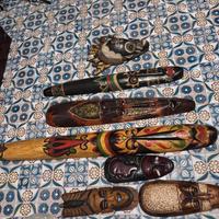 Maschere etniche decorative