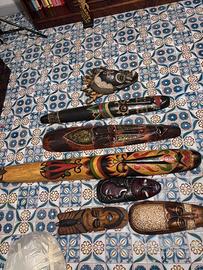 Maschere etniche decorative