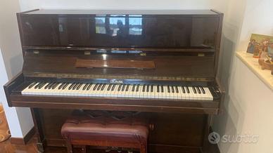 Pianoforte  verticale Uhlmann mogano lucido