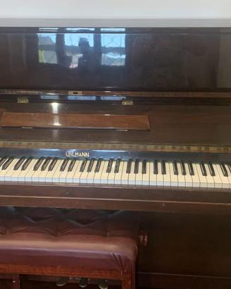 Pianoforte  verticale Uhlmann mogano lucido