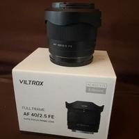 Viltrox 40 mm f2.5 e mount Sony