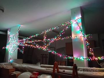 Stella di Natale illuminazione esterna o interna