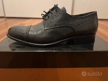 Scarpa uomo 41 vitello nero