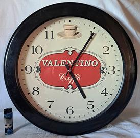 Orologio pubblicitario parete -  Caffe'  Valentino