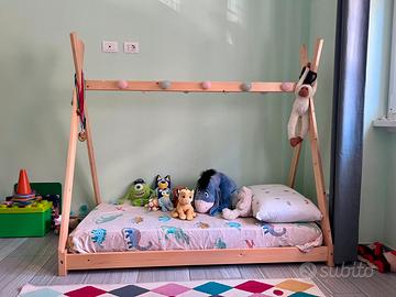 Letto Montessori Capanna per bambini