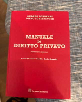 Manuale di diritto privato Torrente