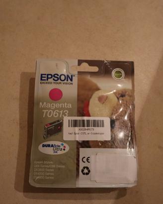 INCHIOSTRO CARTUCCIA EPSON (T0613 ORSETTO) ORIGINA