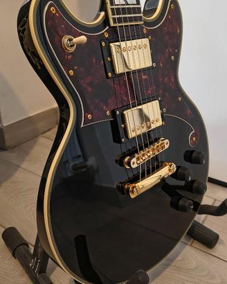 D'Angelico Brighton De Luxe black 