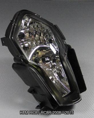Fanale / Faro anteriore KTM RC8 / RC8R 2008 - 2015