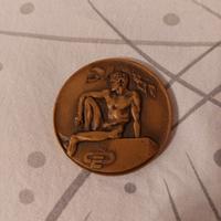 Medaglia celebrativa Europei atletica Roma 1974