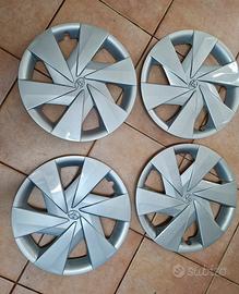 4 Copricerchi Toyota Aygo 15 Originali KMO