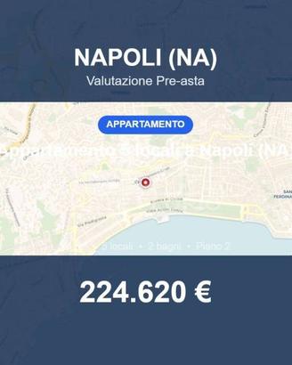 Immobile in asta di 74 m² con box auto a Napoli