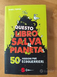 Libro per ragazzi "Questo libro salva il pianeta"
