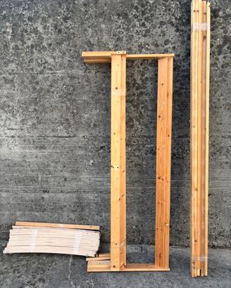 Struttura letto matrimoniale ikea neiden
