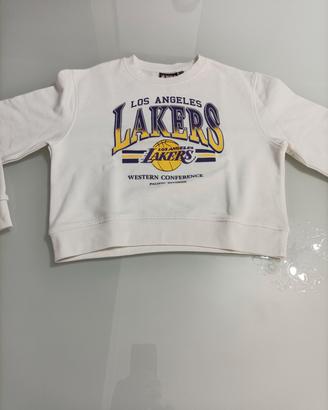 Felpa Lakers bambina 11/13 anni 