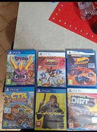 Giochi PS5 e PS4