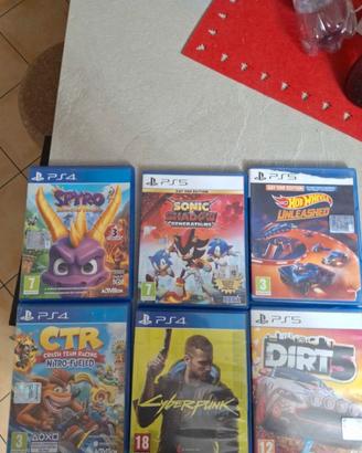 Giochi PS5 e PS4