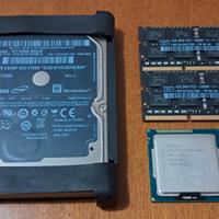 CPU I5-3335S RAM 8 GB DDR3 HARD DISK 1 TB MAC