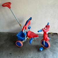 Triciclo evolutivo da bambino