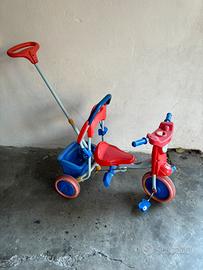 Triciclo evolutivo da bambino