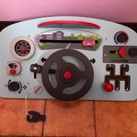 Simulatore di guida in legno