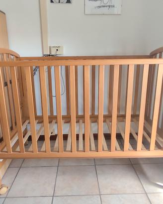 Lettino di legno Mibb