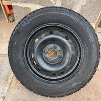 185/65 R14 86T Gomme invernali + Dischi in ferro
