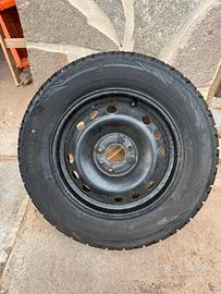 185/65 R14 86T Gomme invernali + Dischi in ferro