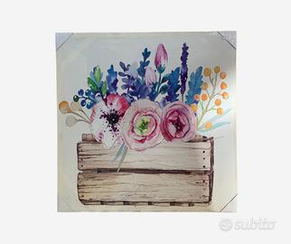 Quadro floreale acquerello – Stampa decorativa