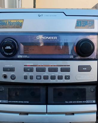Stereo Pioneer XR-A100 - Radio -CD -AUX -Cassette