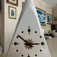 Set 2 orologi vintage design ceramica anni ‘70/80