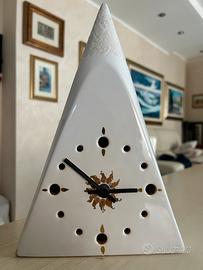 Set 2 orologi vintage design ceramica anni ‘70/80