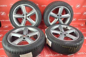 4 Cerchi in Lega R18 5x112 Originali VW + Gomme